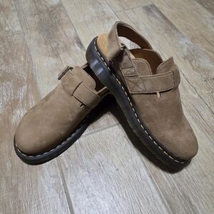 Dr. Martens Jorge II Brando Savannah Tan Leather Mule Men 10 Women 11